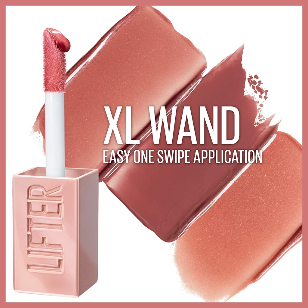Son Bóng Maybelline New York Maybelline Lifter Gloss Lip Gloss Makeup With Hyaluronic Acid, Ruby