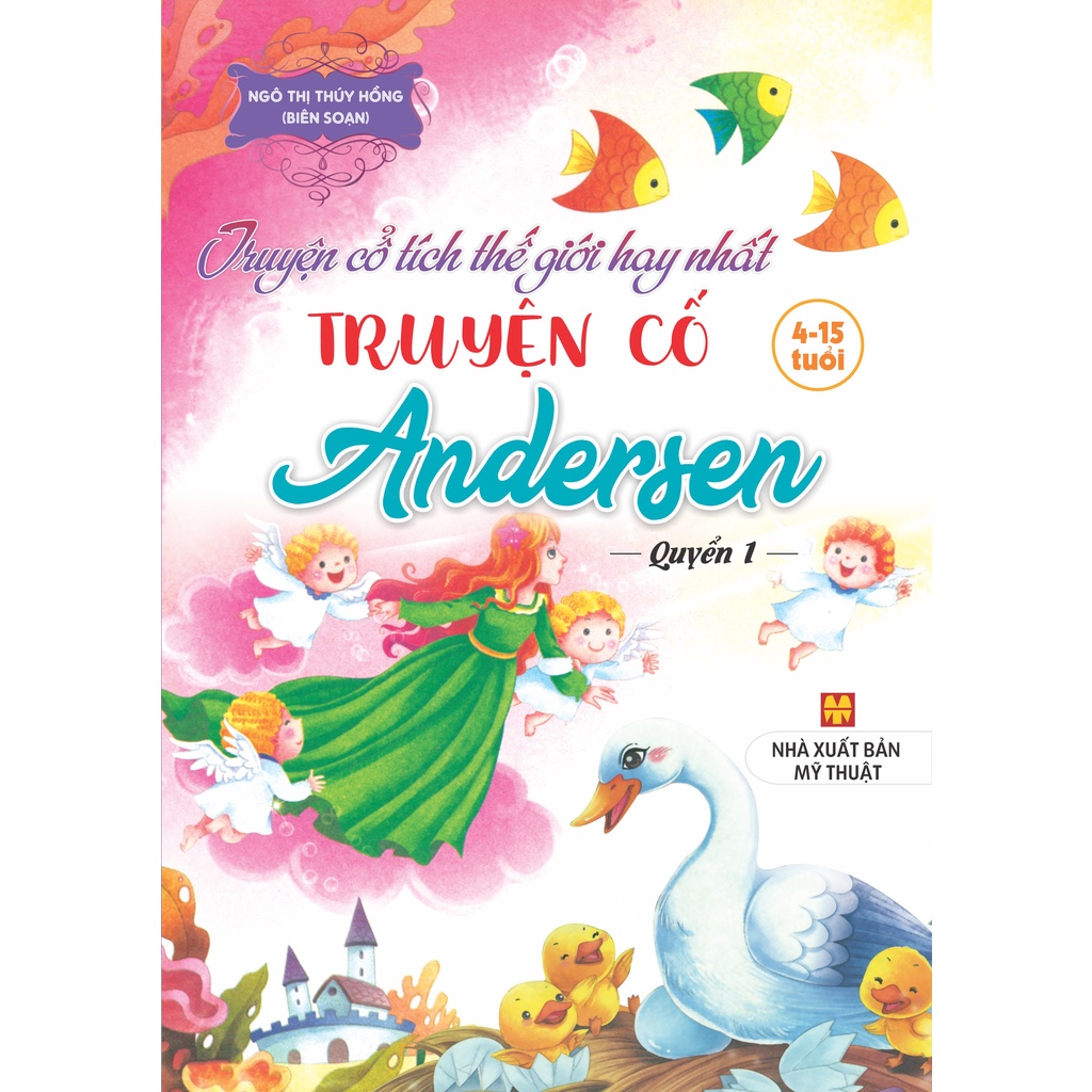 Sách Combo 3 quyển truyện cổ tích thế giới hay nhất: Truyện cổ Andersen