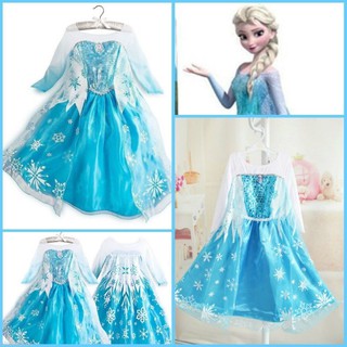 Đầm hóa trang Elsa 2-9 tuổi