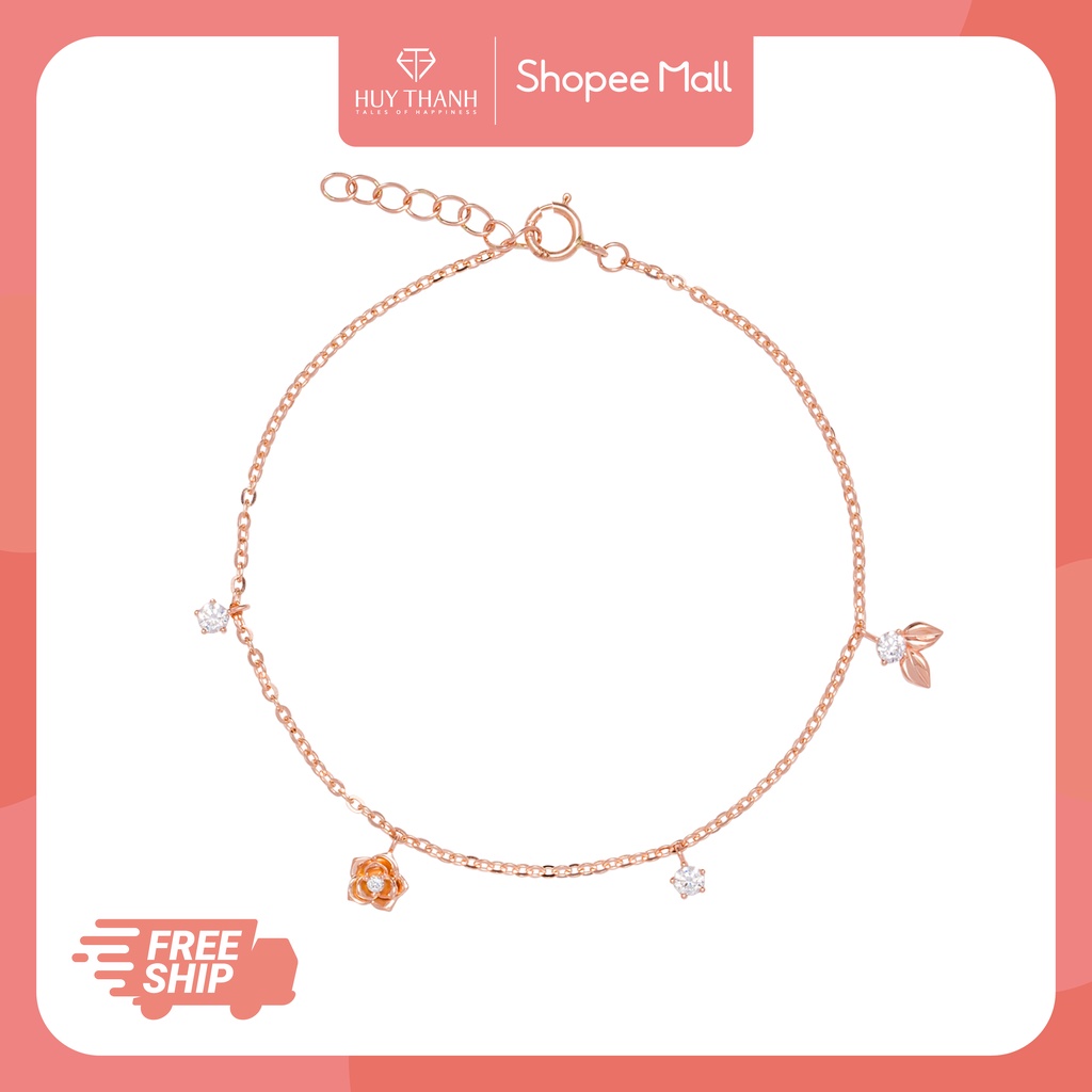 Lắc tay vàng 14k LLF131 Huy Thanh Jewelry