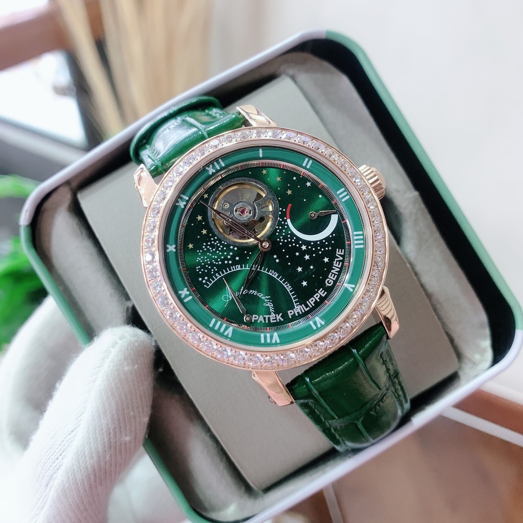 Đồng Hồ Nam PatekPhilipe Nautilus P5888 , Máy Automatic - Cơ , Dây Da , Size 40mm