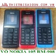 VỎ PHÍM NOKIA 105 RM-908 2015 MÀU ĐEN