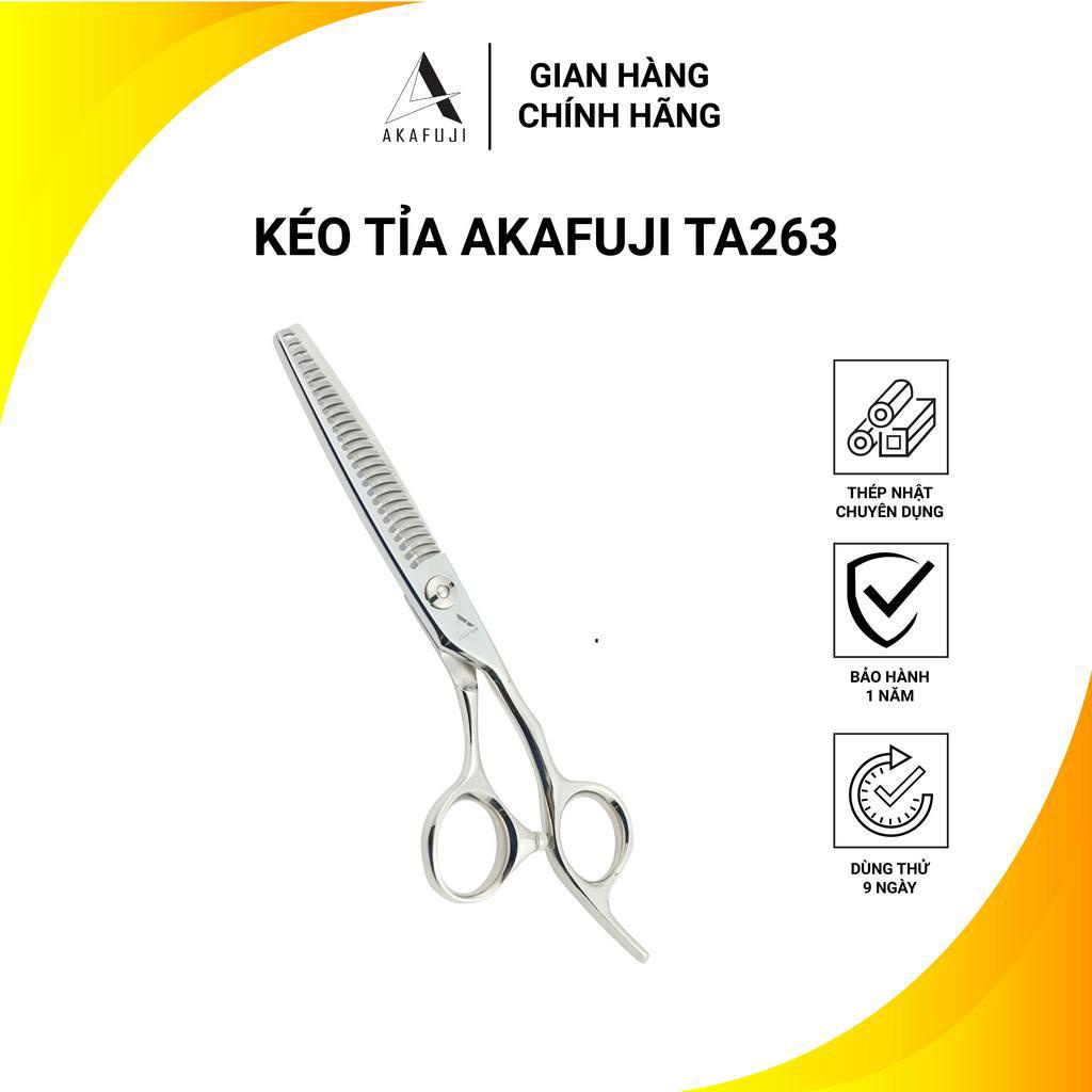 Kéo Tỉa Tóc AKAFUJI TA 263 SIZE 6.0 inches Thép Nhật Cao Cấp  Bảo Hàng 12 Tháng