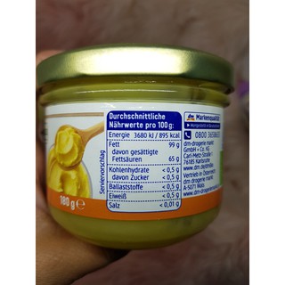 Bơ Ghee hữu cơ Đức