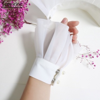 voan ống tay chụp hình
