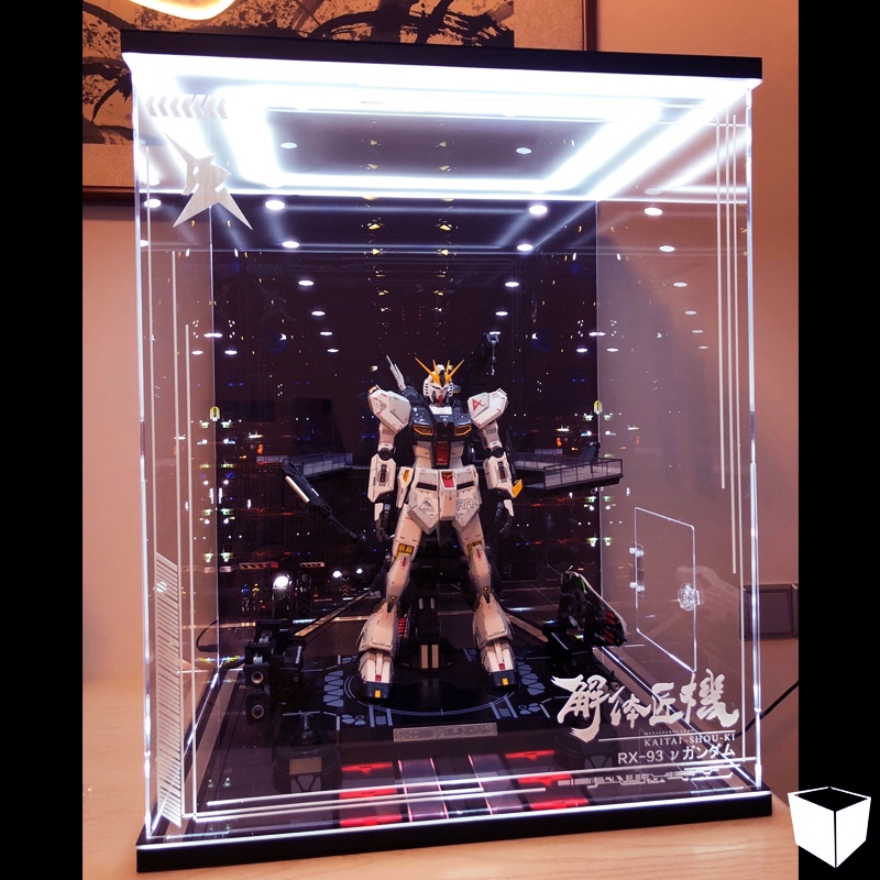 Hộp trưng bày Gundam MG X1 Mica có Led