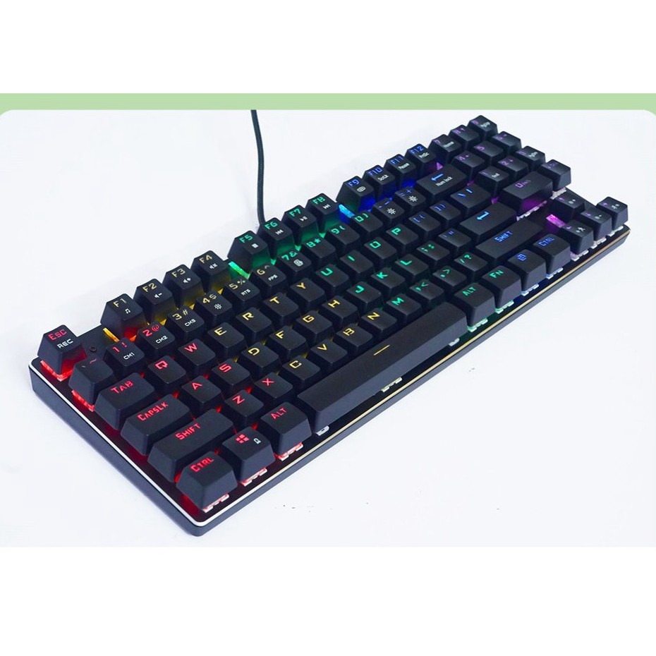 BÀN PHÍM CƠ ZERO METOO Z56 LED RAINBOW (TKL CÓ NUMBLOCK)