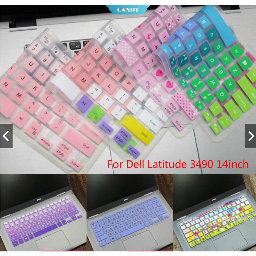 Bao Da Máy Tính Bảng Silicone Mỏng 14" Cho Dell Latitude 3400 3430 3480 3450 3470 3400 Inspiron 14 3000 5000 5468
