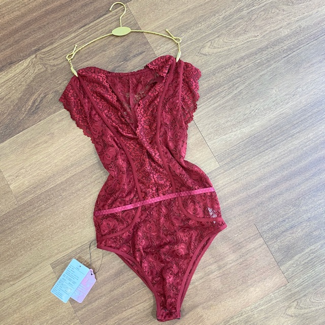 [Mã FAGREEN245 giảm 10% tối đa 30K đơn 99k] Bodysuit ren sexy cao cấp VN306