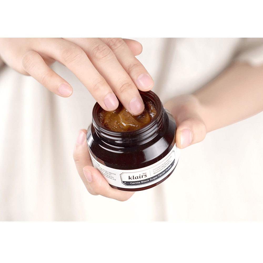 Tẩy Tế Bào Chết Klairs Cho Mọi Loại Da 60g Gentle Black Sugar Facial Polish