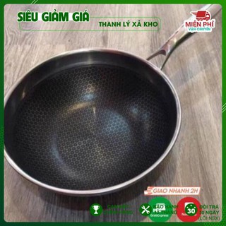 Chảo chống dính chảo vân tổ ong sâu lòng size 32 cm