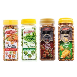 Đậu Hà Lan / Đậu Phộng Snack House Đủ Vị Hộp 190gr