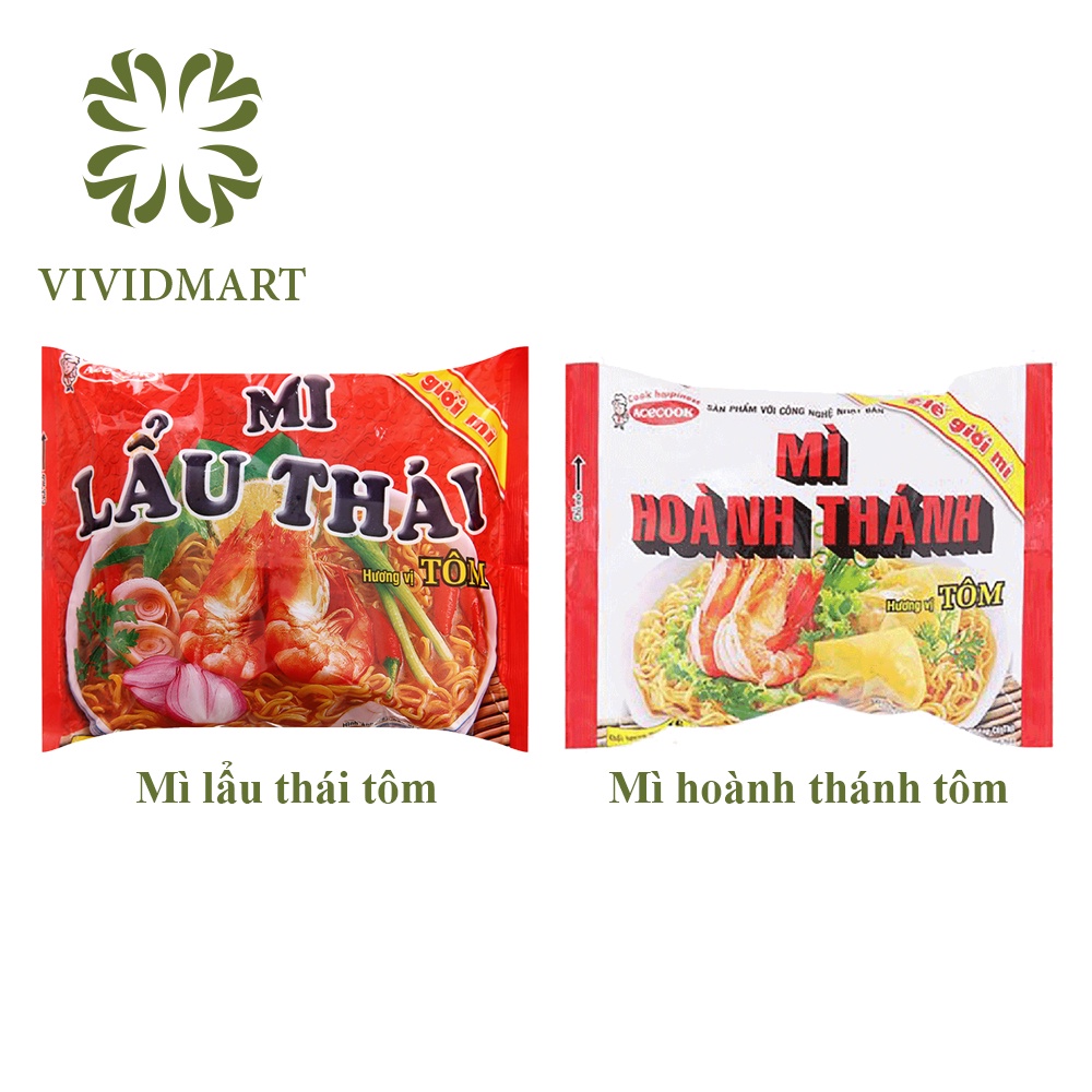 [Toàn quốc] [Gói lẻ] MÌ LẨU THÁI HƯƠNG VỊ TÔM và MÌ HOÀNH THÁNH TÔM - THẾ GIỚI MÌ - GÓI 81g – ACECOOK | BigBuy360 - bigbuy360.vn