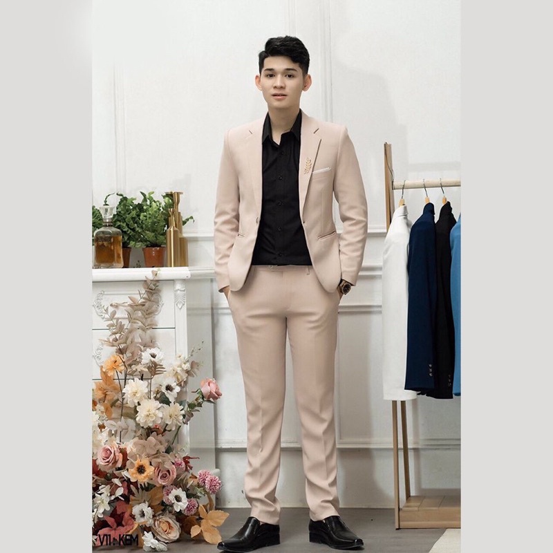 Bộ vest nam cao cấp, Áo vest thời trang đẳng cấp, com lê blazer xịn sò nhất hiện nay thương hiệu biluxurytuson