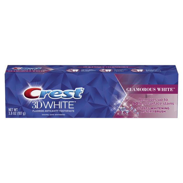 [Mẫu mới] Kem đánh răng Crest 3D White Glamorous