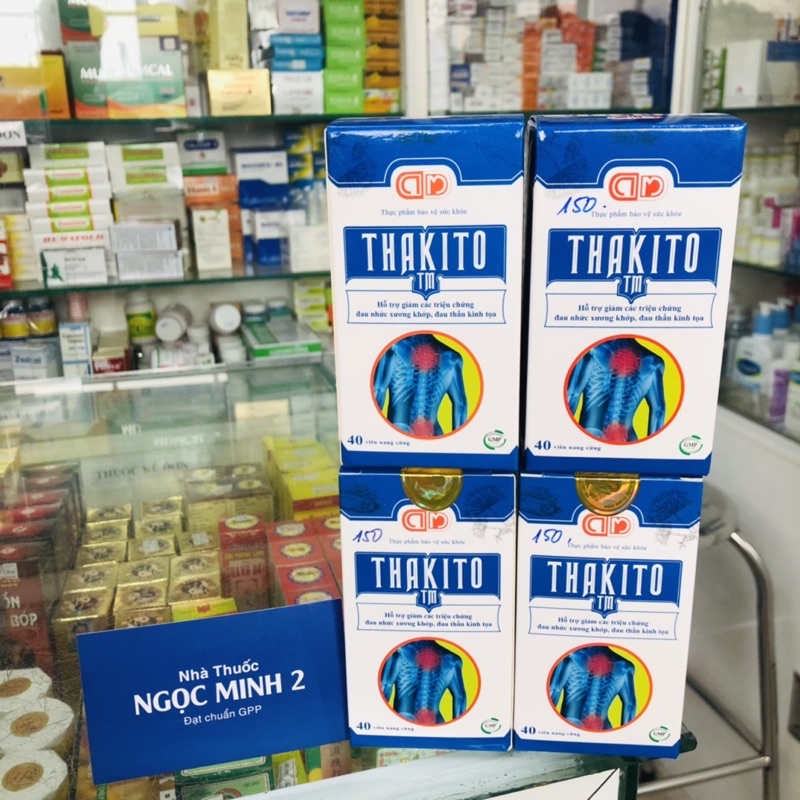 ✅ [Chính Hãng] Thakito hỗ trợ các triệu chứng đau nhức xương khớp, đau thần kinh toạ.