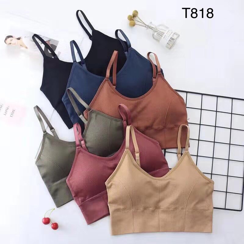 Áo Bra Tập Gym Siêu Hot - Áo Bra Tăm Siêu Xịn - Co Dãn Siêu Tốt Hàng Mới - Áo Bra Len Tăm Khoét | BigBuy360 - bigbuy360.vn