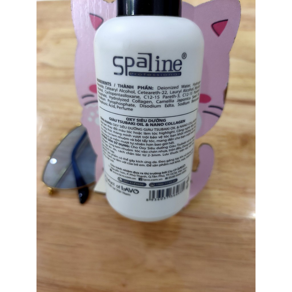 100ml Oxy dung dịch trợ nhuộm SPALINE dành cho tóc