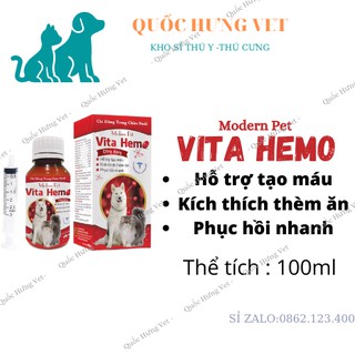 Vita hemo hỗ trợ tạo máu