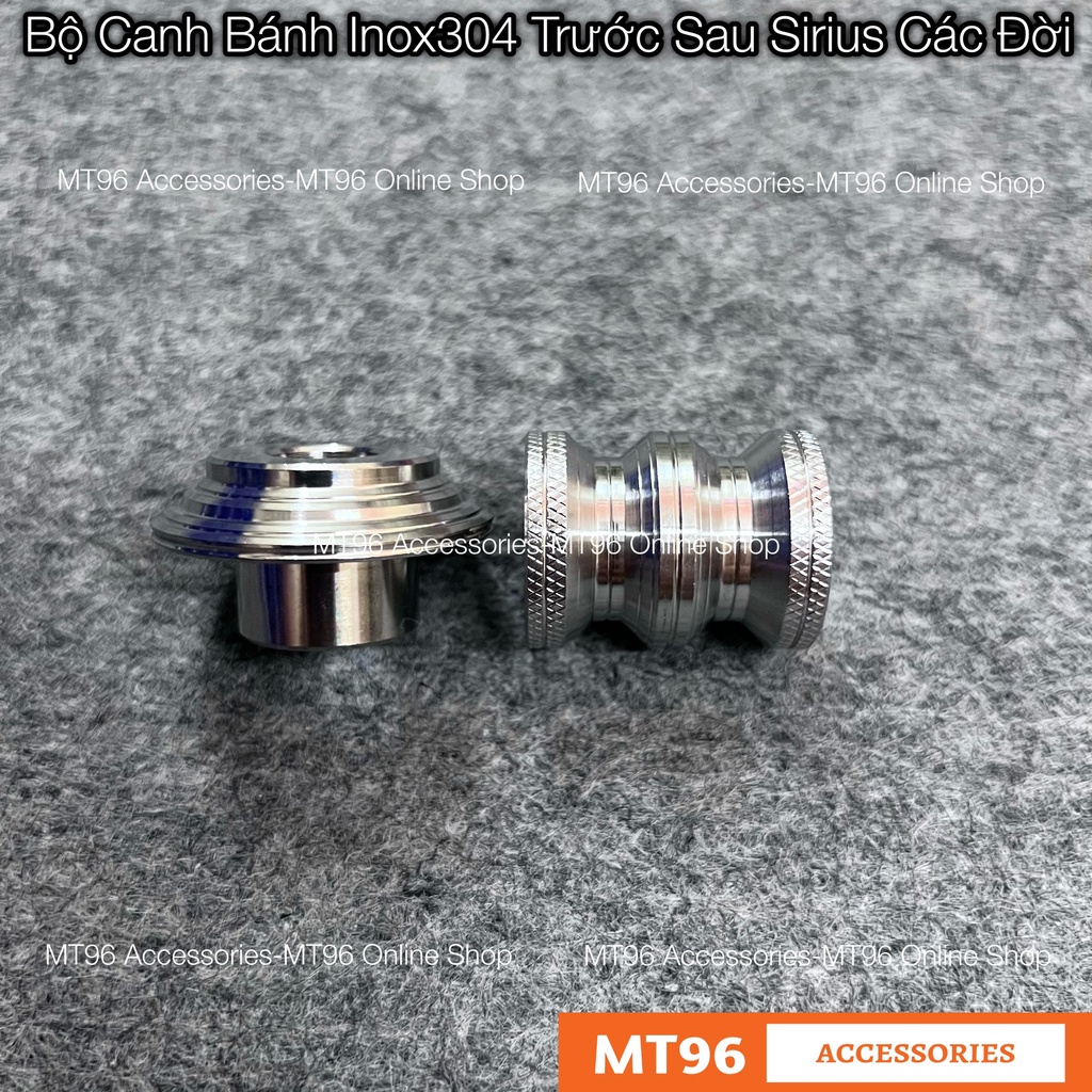 Canh Bánh Inox Trước Sau Cho Sirius Các Đời Chuẩn Inox304