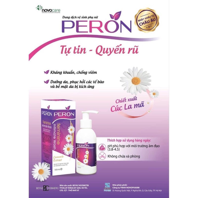 Dung dịch vệ sinh peron 150ml