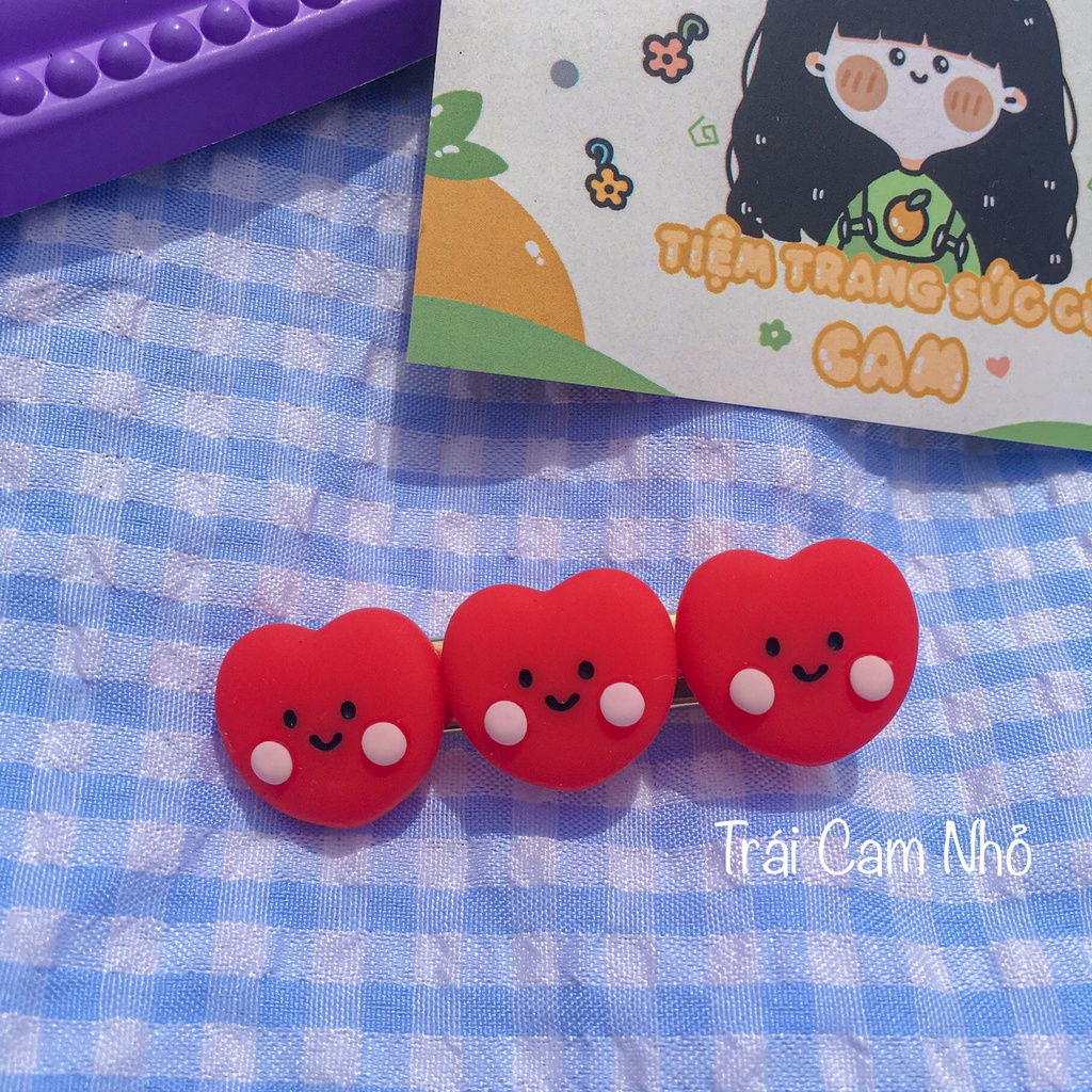 Kẹp mái hình thú cute