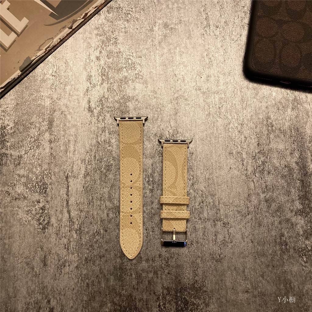 Dây đeo bằng da thích hợp cho đồng hồ Apple iWatch series 7 6 5 SE 4 3 2 38mm 40mm 42mm 44mm 41mm 45mm