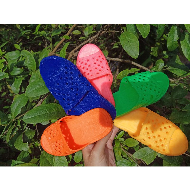 👣Dép tổ ong- dép đi trong nhà cho bé chân dưới 17,5cm nhẹ mềm dễ mang.