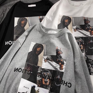 Áo sweater Chemical peaction chữ ngược