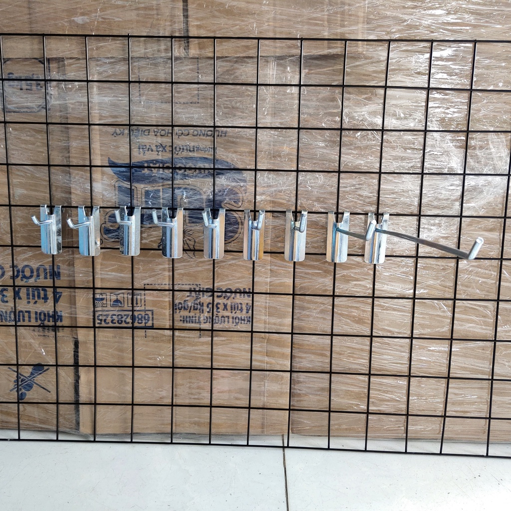 Móc lưới siêu thị, móc treo phụ kiện