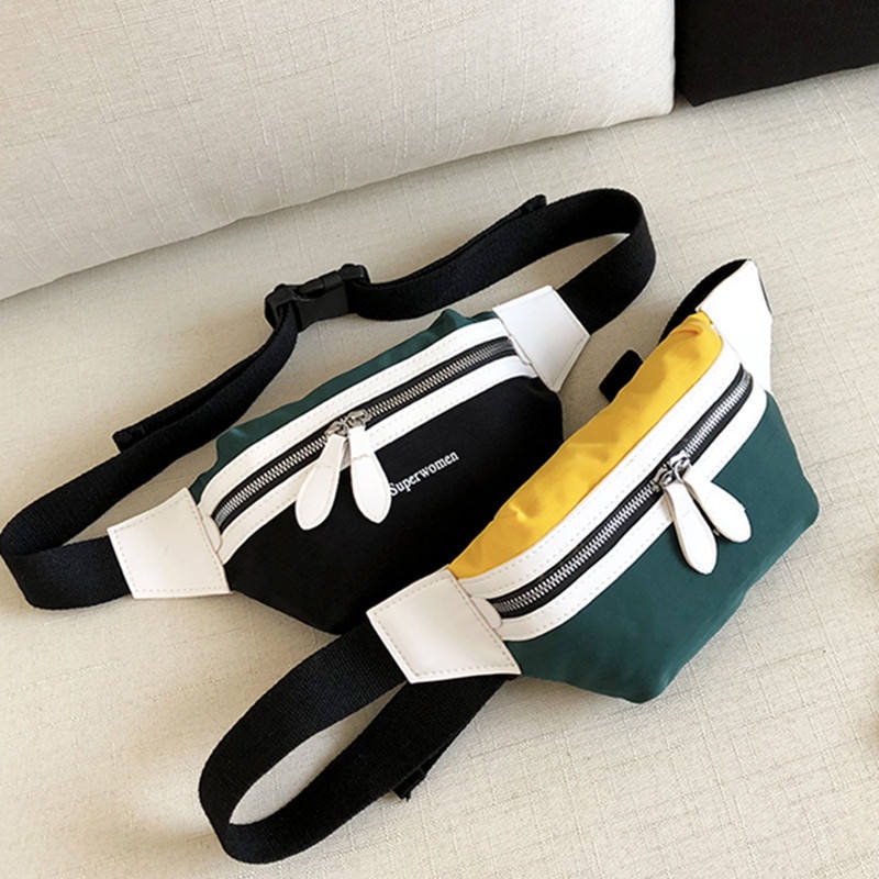 Túi Bao Tử Unisex Thể Thao Cá Tính Cao Cấp Kèm Móc Khoá Dễ Thương