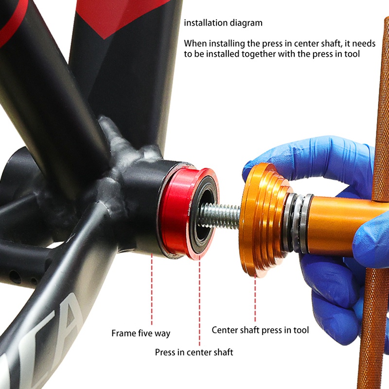 SRAM Trục Dưới BB86 BB92 PF41DUB Bằng Gốm Đường Kính 41mm Cho Xe Đạp