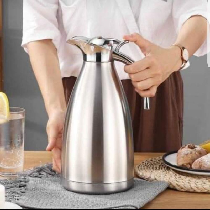 Bình đựng nước Inox 2lít mỏ vịt