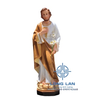 Tượng giuse, đức mẹ màu xanh 30cm-70cm-quà tặng công giáo