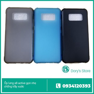 Ốp Nhám Lưng Samsung Galaxy S8 Active (G892)