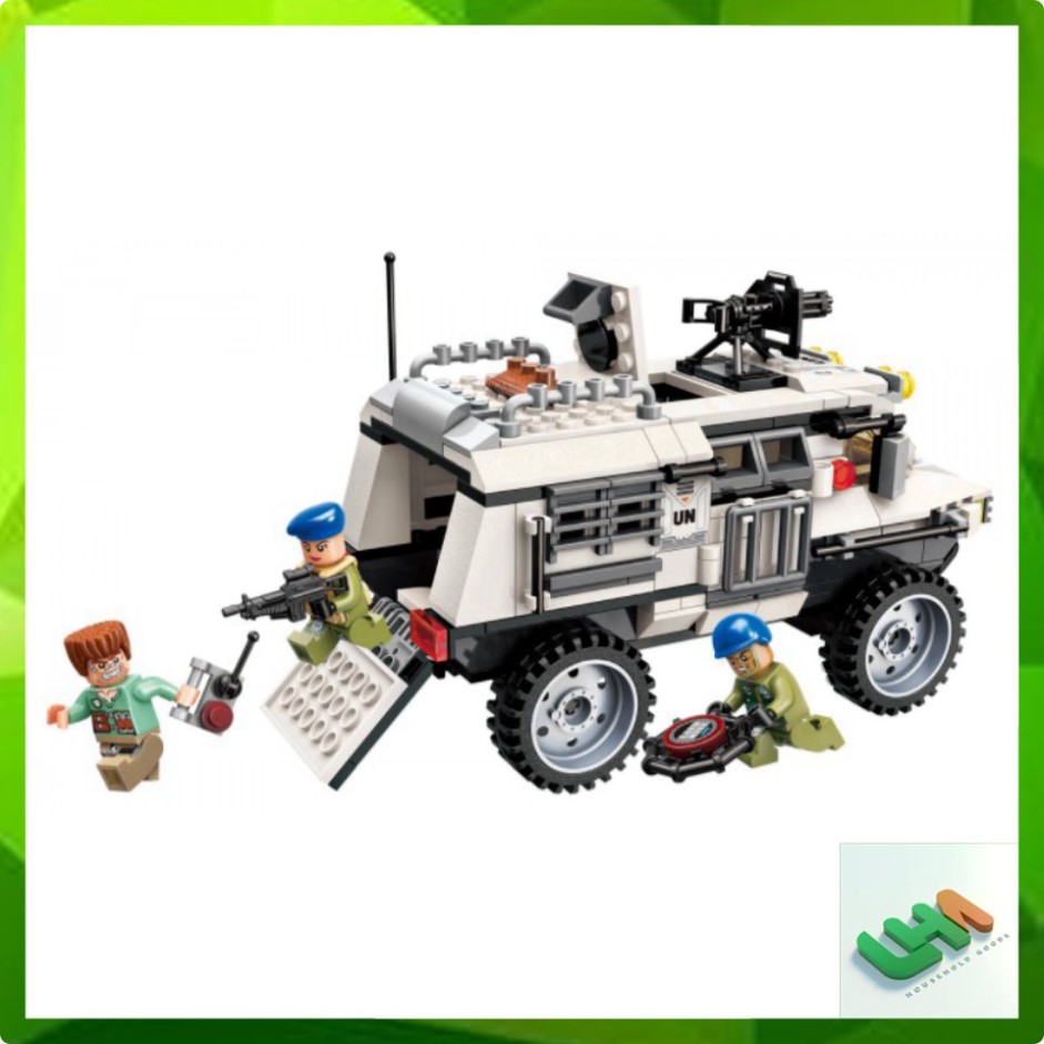 [Rẻ nhất shopee]Lego xe QMAN lắp ghép Nhiệm vụ Sấm sét Qman 3204 xả hàng