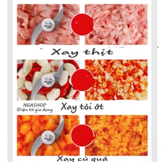 MÁY XAY THỊT ĐA NĂNG  RANBEM CỐi THUỶ TINH