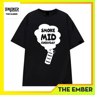 Áo CSGO I SMOKE MID EVERYDAY 100% Cotton unisex | Memelab