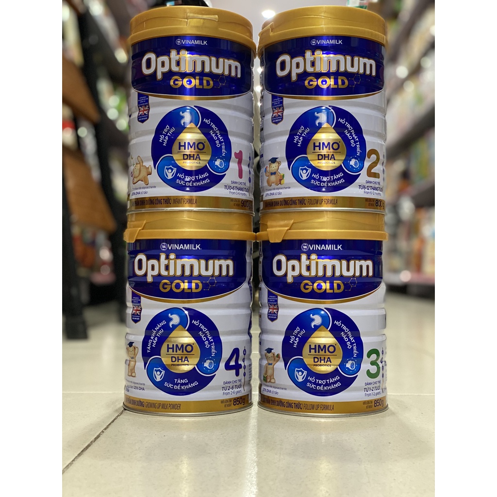 Sữa Vinamilk Optimum Gold HMO 3-4 850G 9