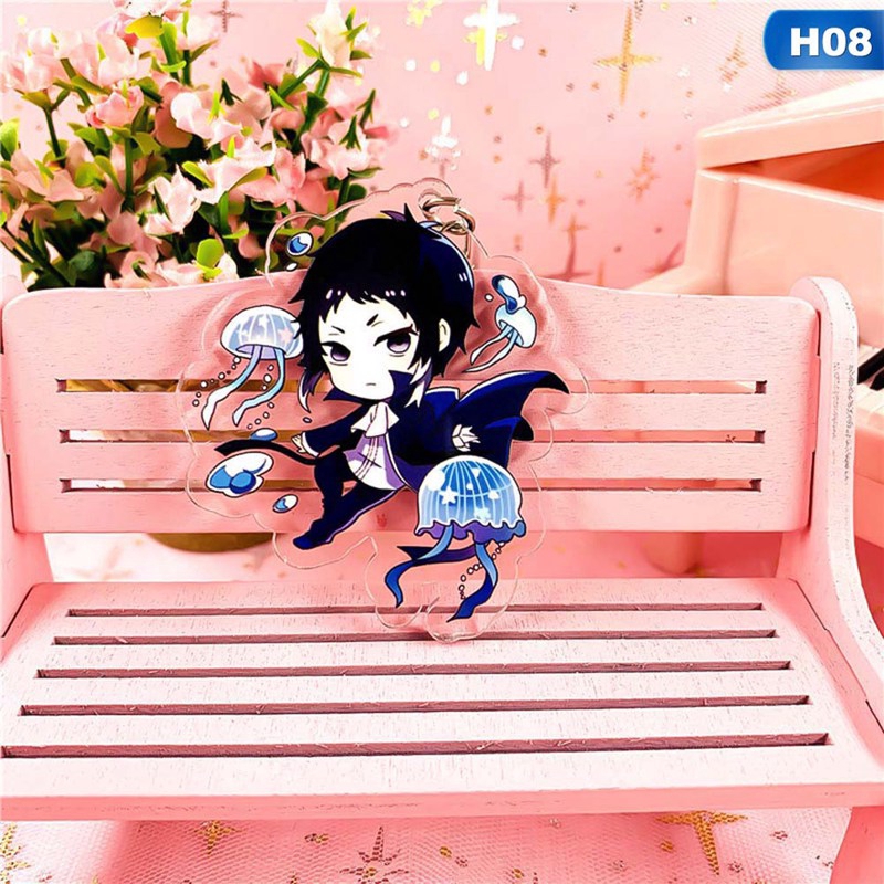 Tmdbyx Móc khóa nhựa acrylic trong suốt họa tiết chú cún cưng xinh xắn