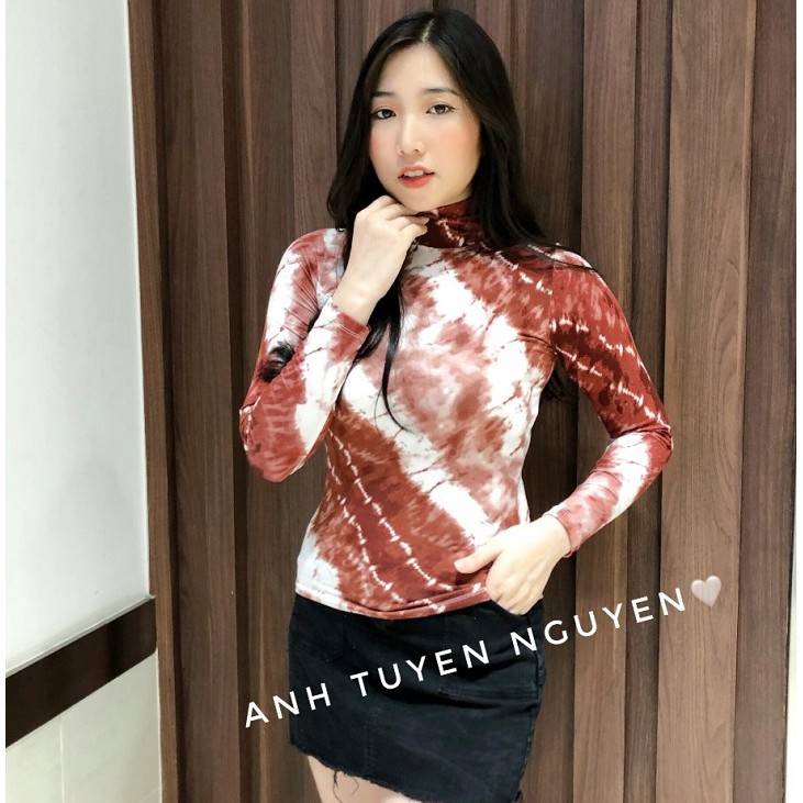 Áo Thun Nữ BODY Tay Dài Cổ Tròn - Chất Borip Lụa Thoáng Mát Thấm Hút Mồ Hôi - Ảnh Thật | BigBuy360 - bigbuy360.vn