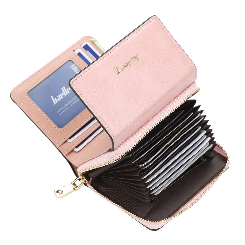 Baellerry N1668 New Trifold Short Women's Wallet Creative Coins Purse Handbag Multi Credit Card Holders