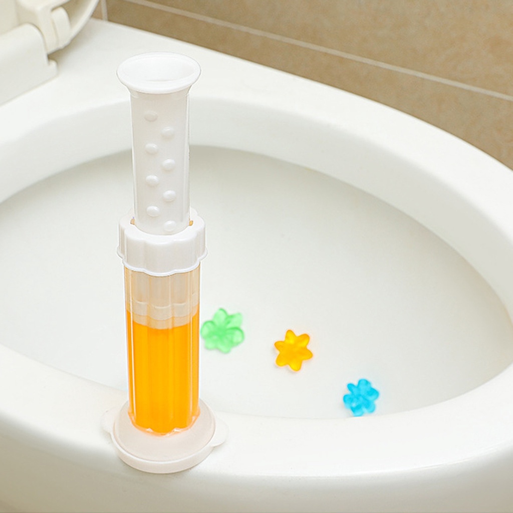 Gel khử mùi bồn cầu, gel thơm hình bông hoa khử trùng khử khuẩn vệ sinh toilet bồn rửa nhà tắm - HUNONA