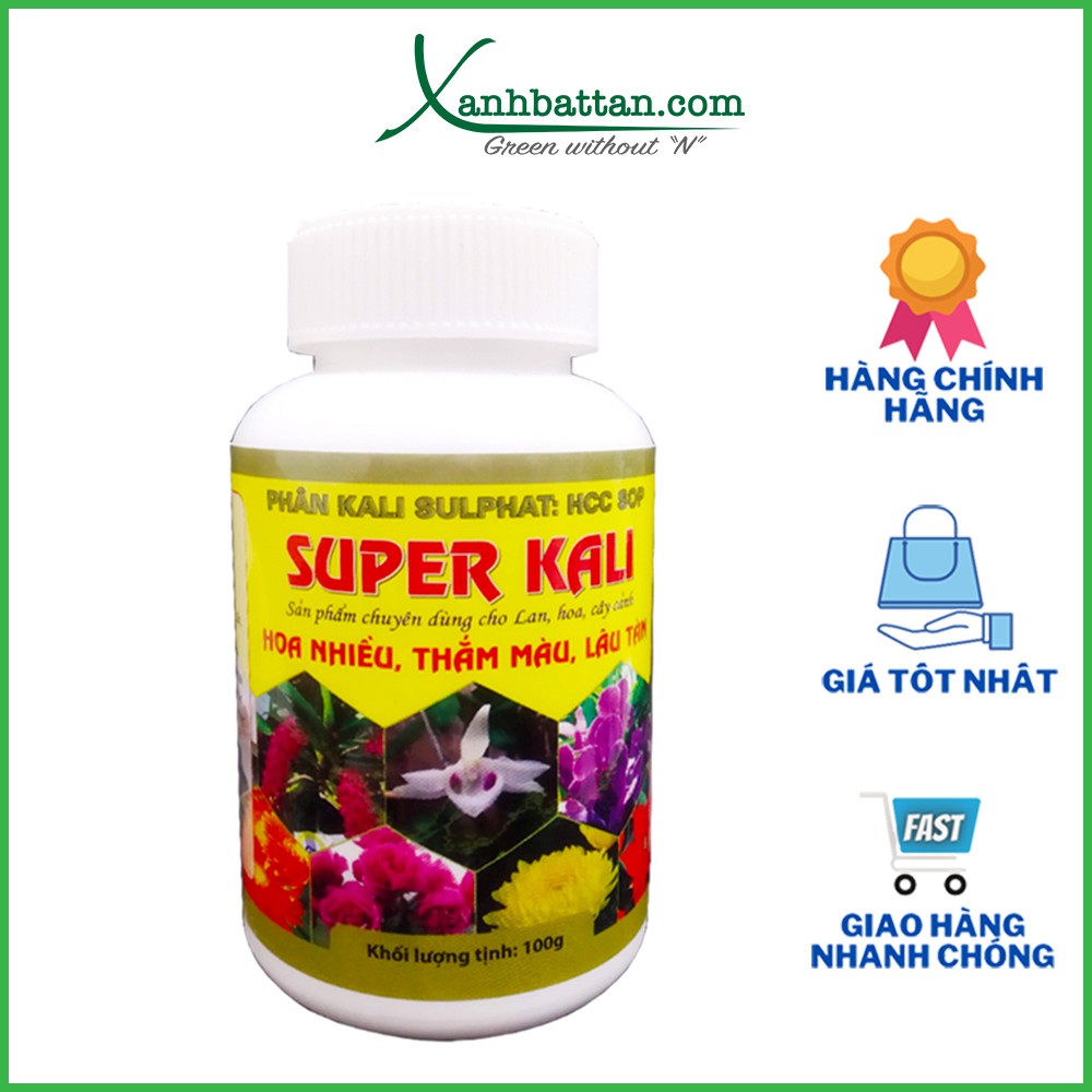 Phân Bón Super Kali Sunphat Kéo Dài Vòi Hoa, Tăng Khả Năng Chống Chịu Cho Phong Lan