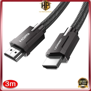 Ugreen 80602 - Cáp HDMI 2.1 dài 3M - Dây tín hiệu HDMI 8K/60Hz chính hãng