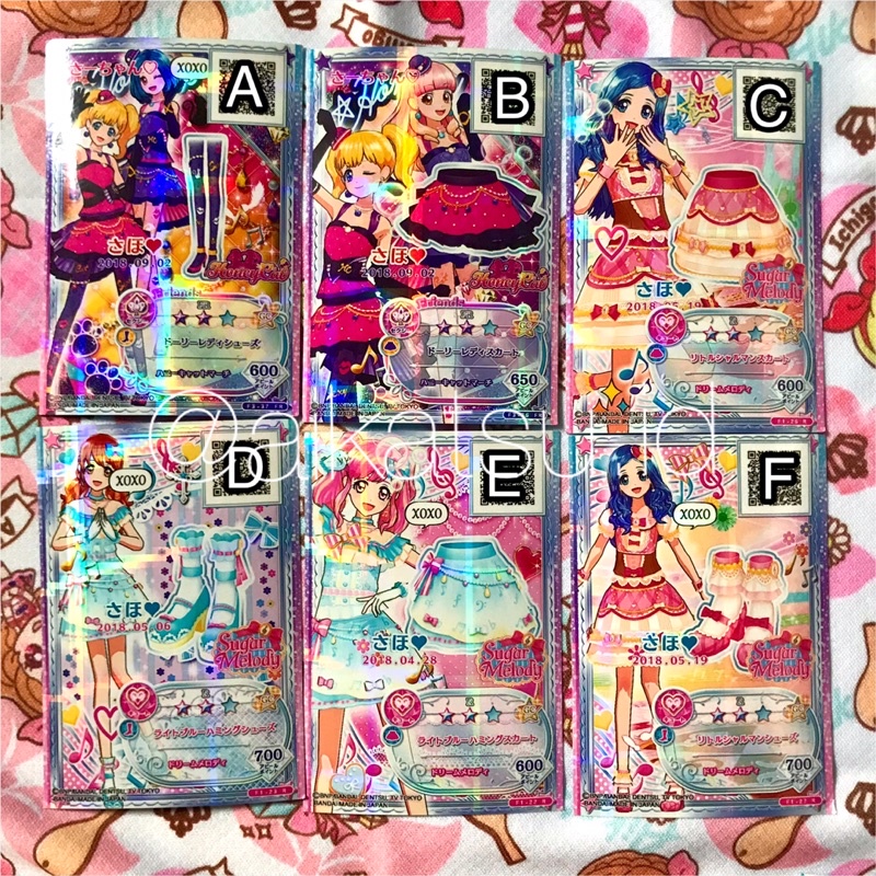 Thẻ Bài Đồ Chơi Aikatsu Chất Lượng Cao