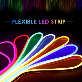 ⚡Dây led cuộn Neon 12V - 5m. Nhiều màu sắc ⚪️🟡🔴🟢🔵🟣