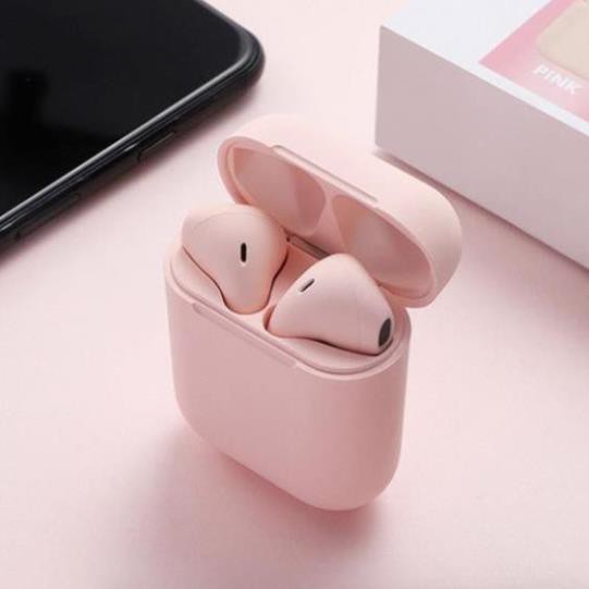 Tai Nghe Bluetooth blutooth Không dây Inpods 12 i12 giống Airpods 2 chuyên Gaming dùng cho iphone và android