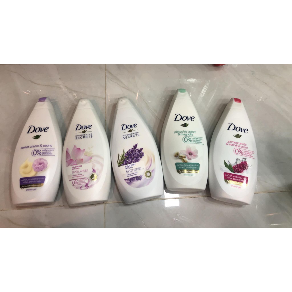 Sữa tắm Dove 500ML của Mỹ