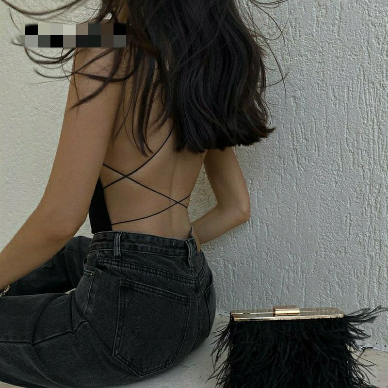 Áo Liền Thân 2 Dây Đan Dây Lưng Gợi Cảm | BigBuy360 - bigbuy360.vn